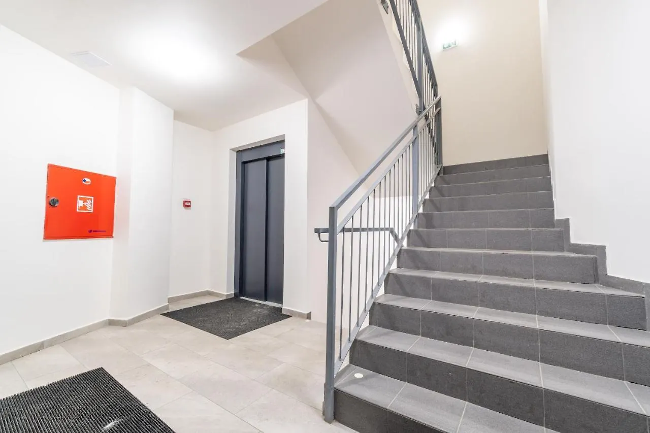 Brand New Studio Apartment #62 With Free Secure Parking In The Center Praha Česká republika